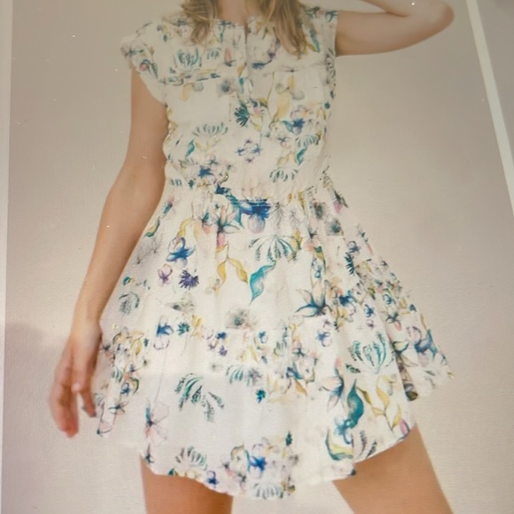 NWT STEVE MADDEN FLORAL MINIDRESS - Picture 2 of 11